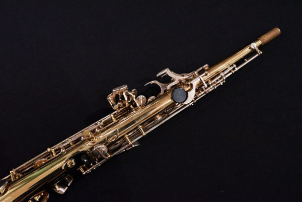 Saxophone soprano selmer SA80 Série II bicolor