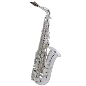 saxophone alto Selmer-super-action 80 Série II argenté Jubilée