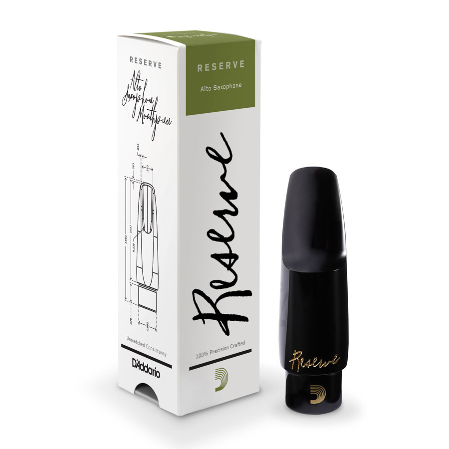 Anches Pour Saxophone Alto D'Addario Organic Reserve - Force 2 - Pack De 3 - Coupe Française, Son Chaleureux