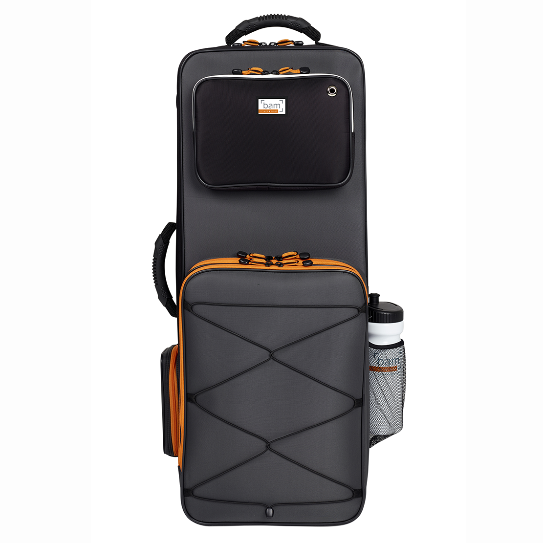 Pochette Rangement Bec Saxophone SUPVOX - Tissu Gris, 23x14.5 Cm, Pour Saxophone Alto, Transport Pratique